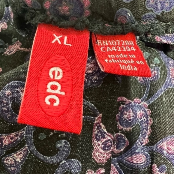 ESPRIT EDC Womens Floral Long Sleeve Dress/Tunic, Size X-Large - Picture 13 of 15